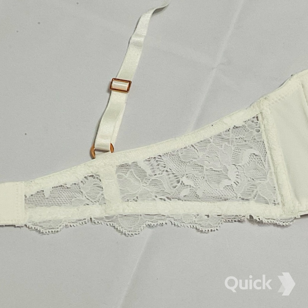 NWT Embroidered Lace Cutout Bra & Panties - 2 pcs Set - Picture 4 of 7